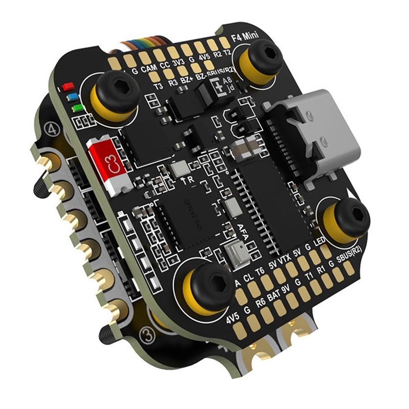 Betaflight Fc - ชุดควบคุมความเร็วและระบบบินอัตโนมัติ Speedybee F405 Mini Stack BLS
