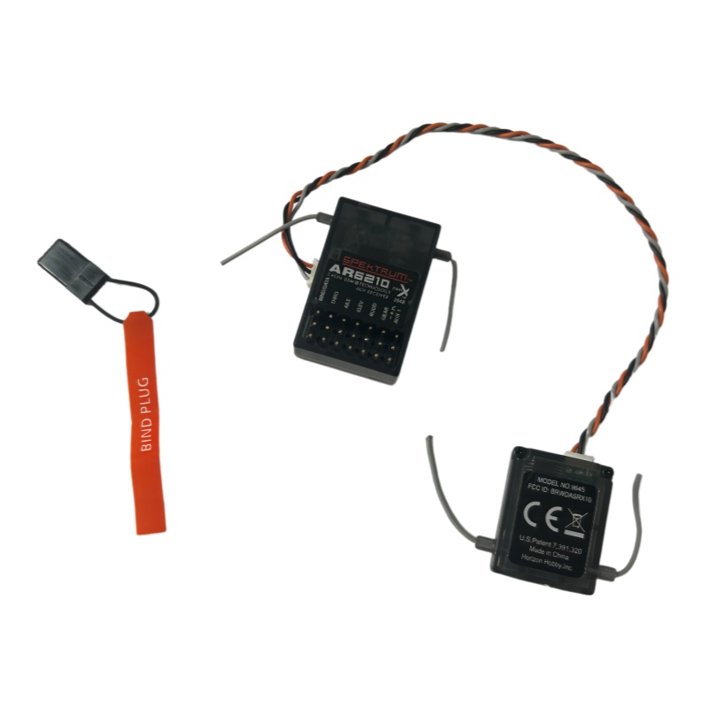 Radio Transmitter 2.4Ghz - DSMX DSM2 AR6210 6CH 2.4GHz ตัวรับสัญญาณพร้อมดาวเทียม