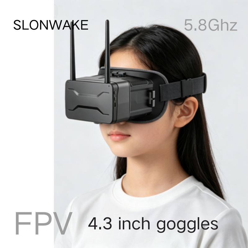 Goggles Fpv - แว่นตา FPV 5.8G หน้าจอ 4.3 นิ้ว