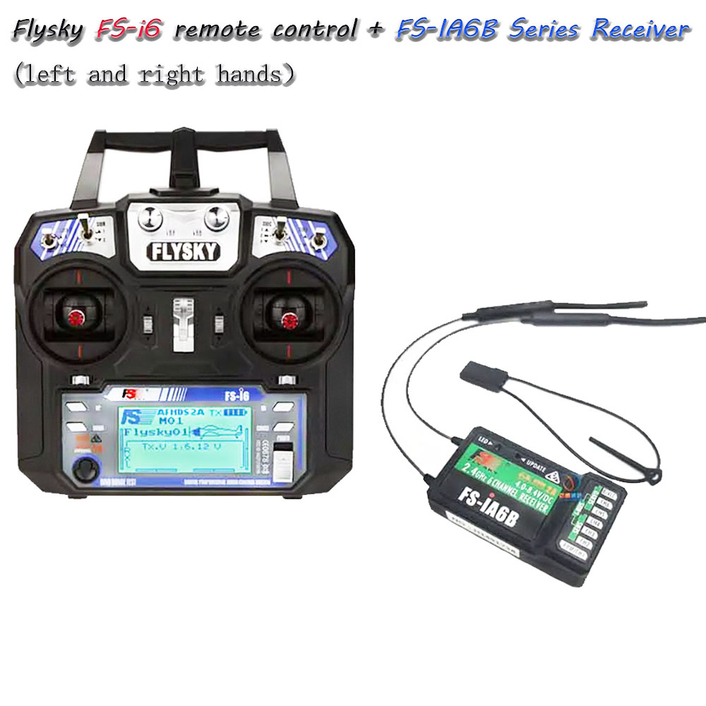 Flysky Transmitter - ระบบวิทยุ FS-i6 6CH 2.4GHz AFHDS 2A,