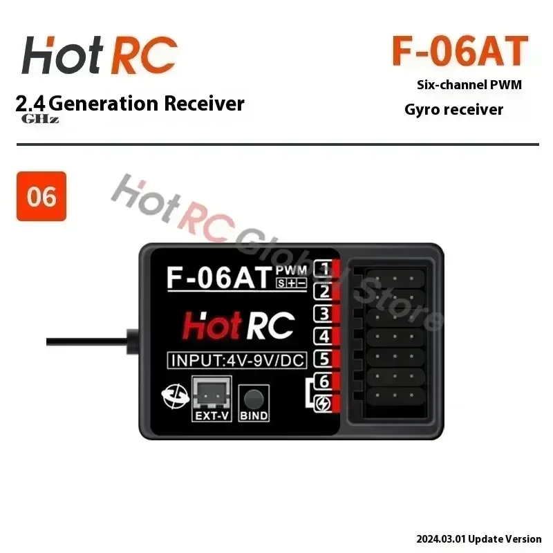 HOTRC 2.4Ghz 4/6/8 ช่องสัญญาณ  - Radio Transmitter 2.4Ghz บทวิจารณ์และราคา