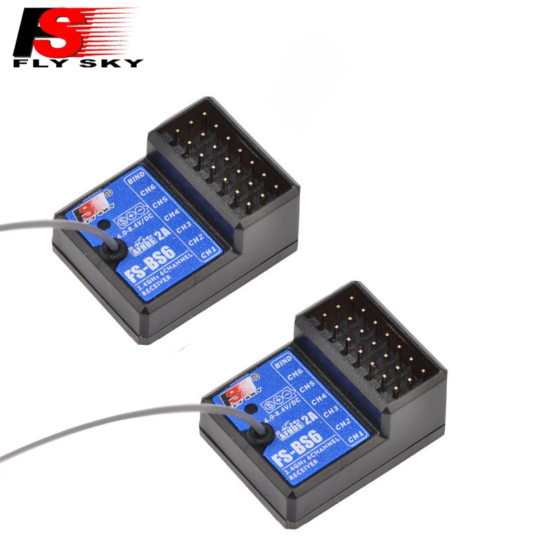 ตัวรับสัญญาณ FS-BS6 FlySky ใหม - Flysky Transmitter บทวิจารณ์และราคา
