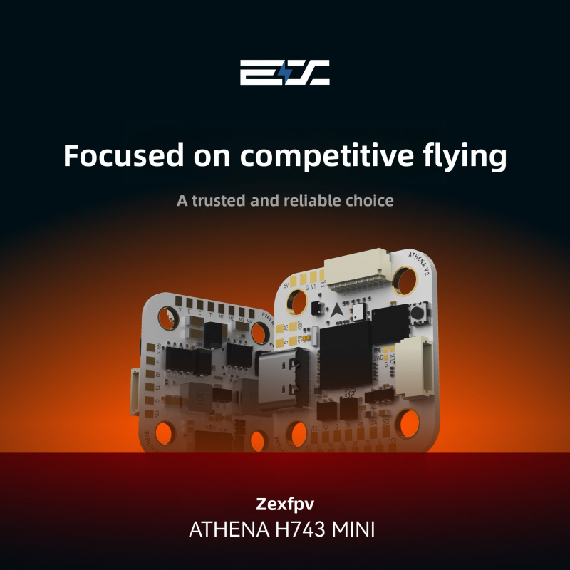 ZEX ATHENA H743 ชุดควบคุมการบิ - Betaflight Fc บทวิจารณ์และราคา