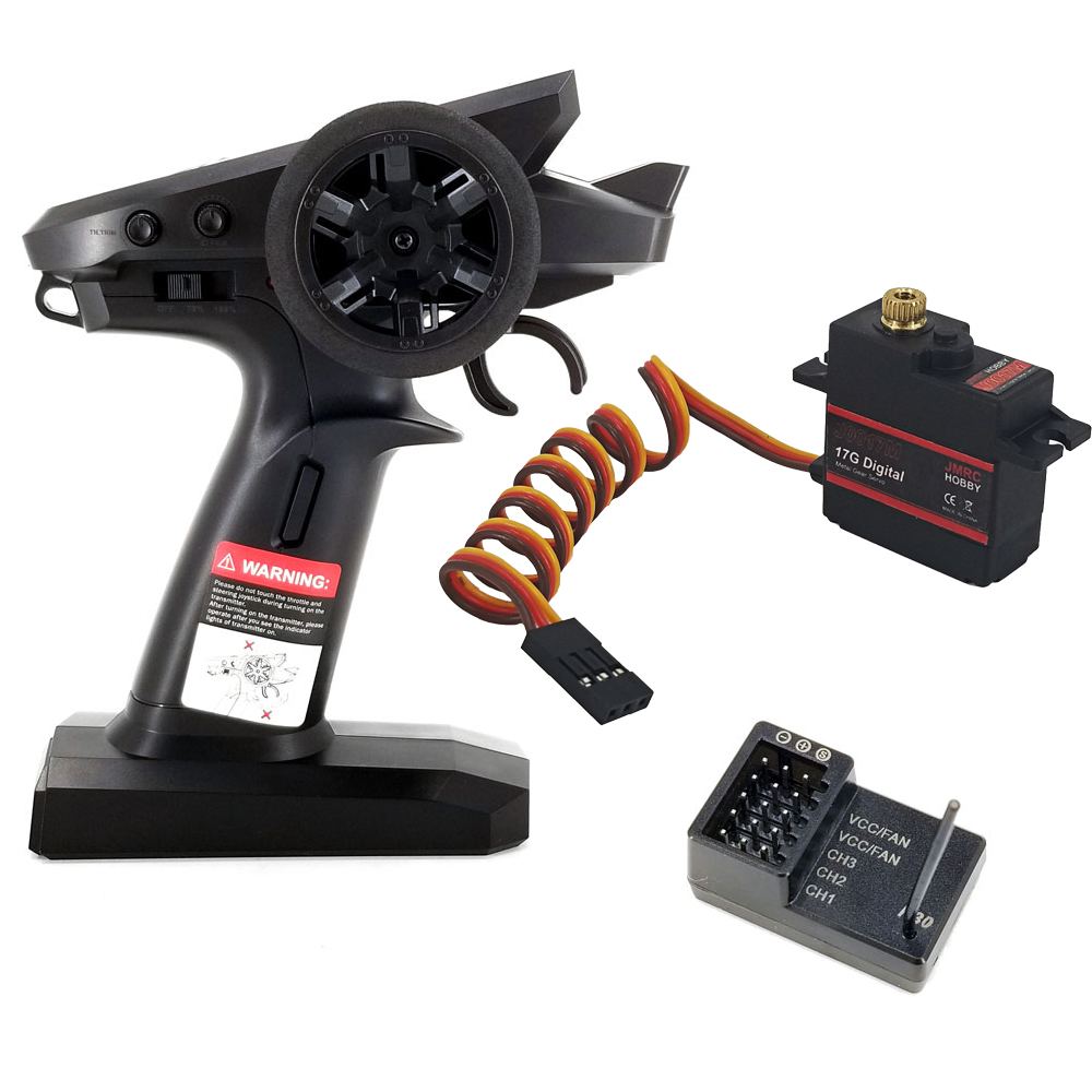 3-Channel 2.4GHz เครื่องส่งสัญ - Radio Transmitter 2.4Ghz บทวิจารณ์และราคา