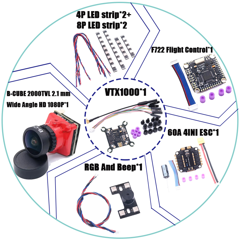 RCtoSky F4V3S PLUS F722 F745 H - F722 Flight Controller บทวิจารณ์และราคา