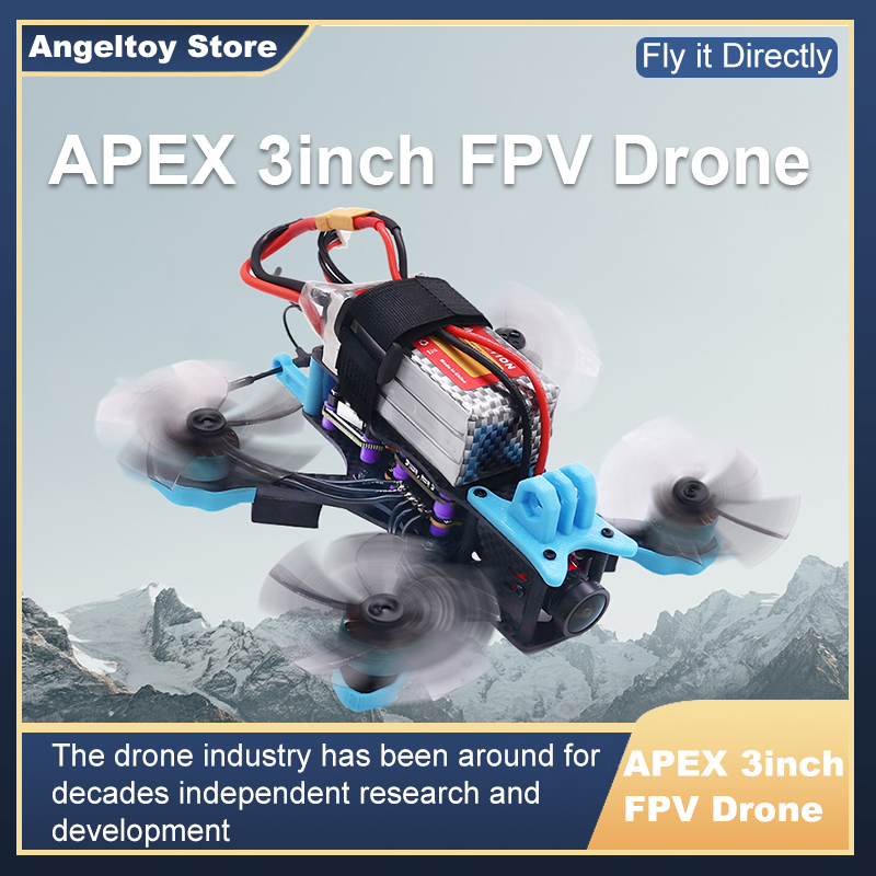 ชุดโครงโดรน B-CUBE APEX 3 นิ้ว - F722 Flight Controller บทวิจารณ์และราคา