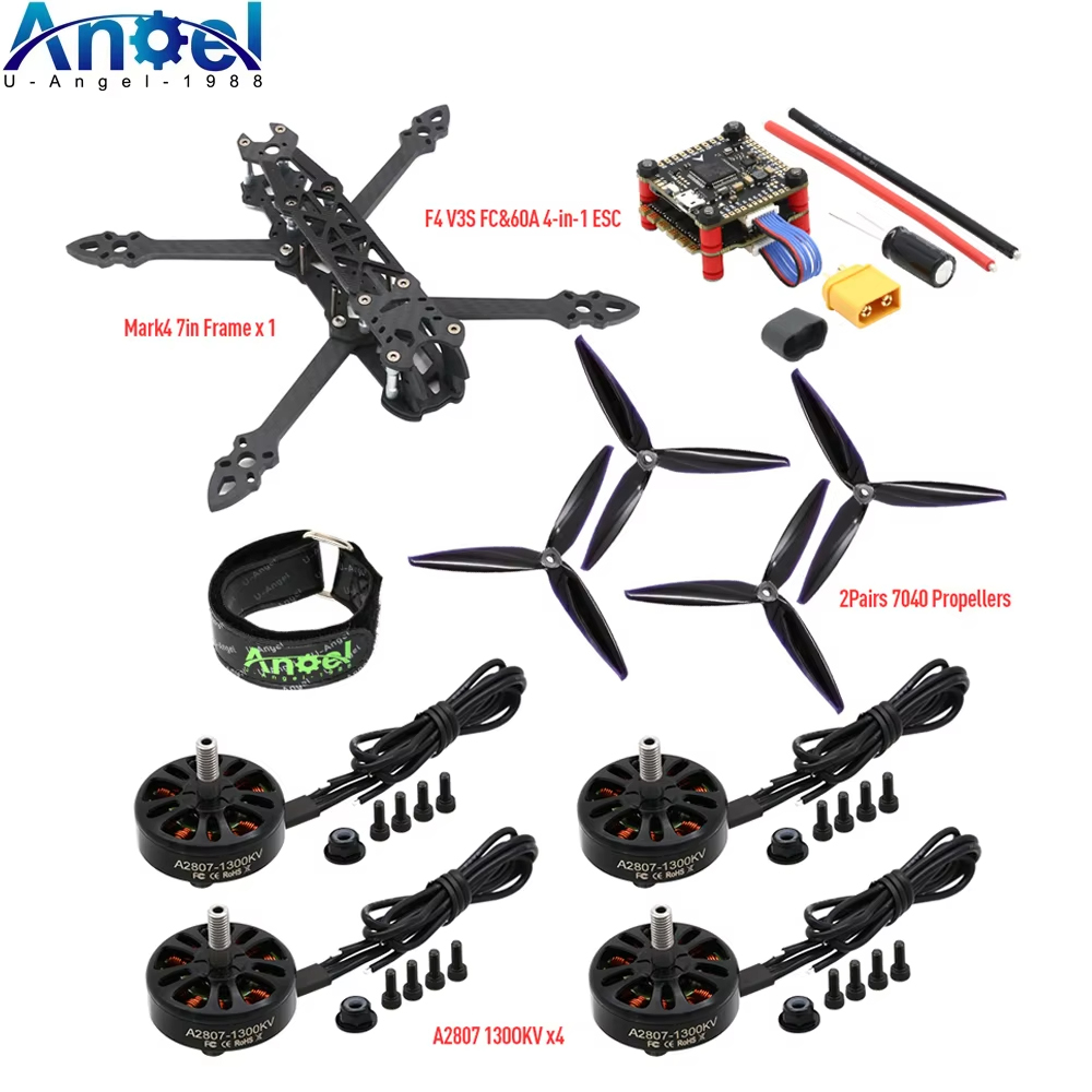 ชุดโดรน RC Mark4 Mark 4 ขนาด 7 - Analog Fpv Camera บทวิจารณ์และราคา