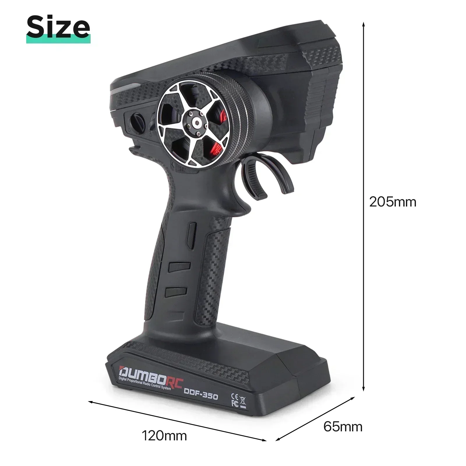 DUMBORC 10CH DDF-350 RC รีโมทค - Radio Transmitter 2.4Ghz บทวิจารณ์และราคา