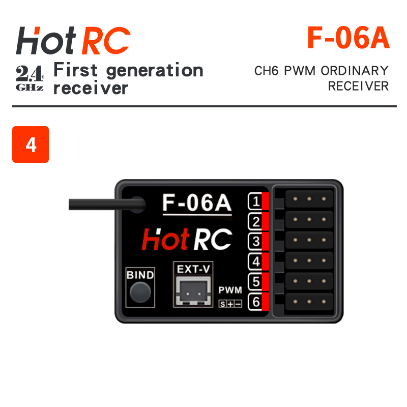 ตัวรับสัญญาณ HOTRC 2.4Ghz รุ่น - Radio Transmitter 2.4Ghz บทวิจารณ์และราคา